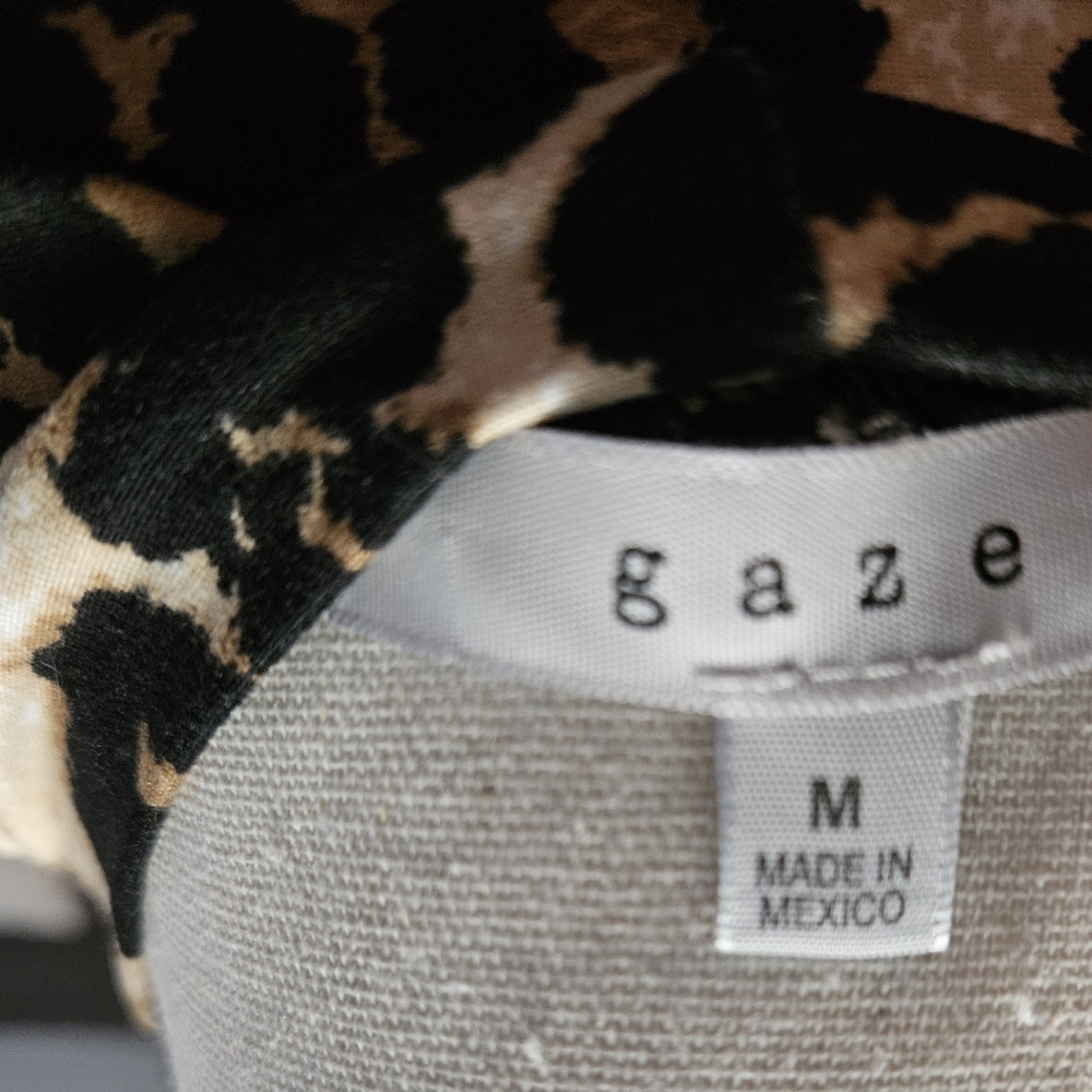 Gaze Leopard Print Top - Picture 3 of 3